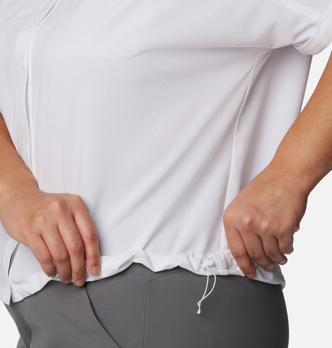 Women's Boundless Trek™ Short Sleeve Button Up - Plus Size 6