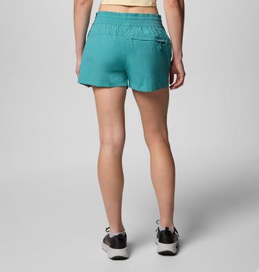 Women's Boundless Trek Active Cargo Shorts, Color: Teal, image 2
