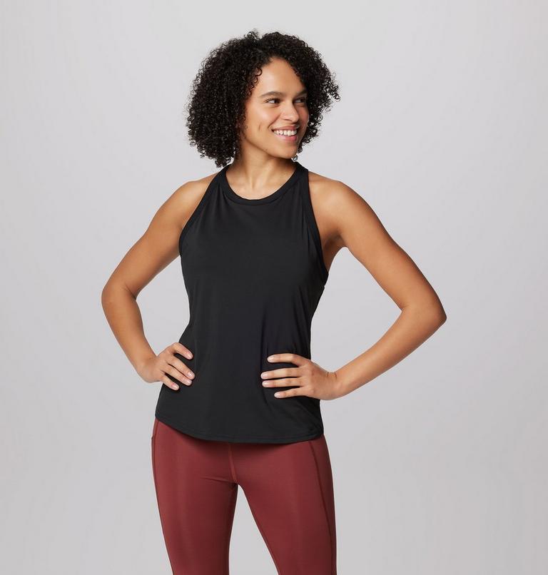 Women's Boundless Trek Support Tank, Color: Black, image 1