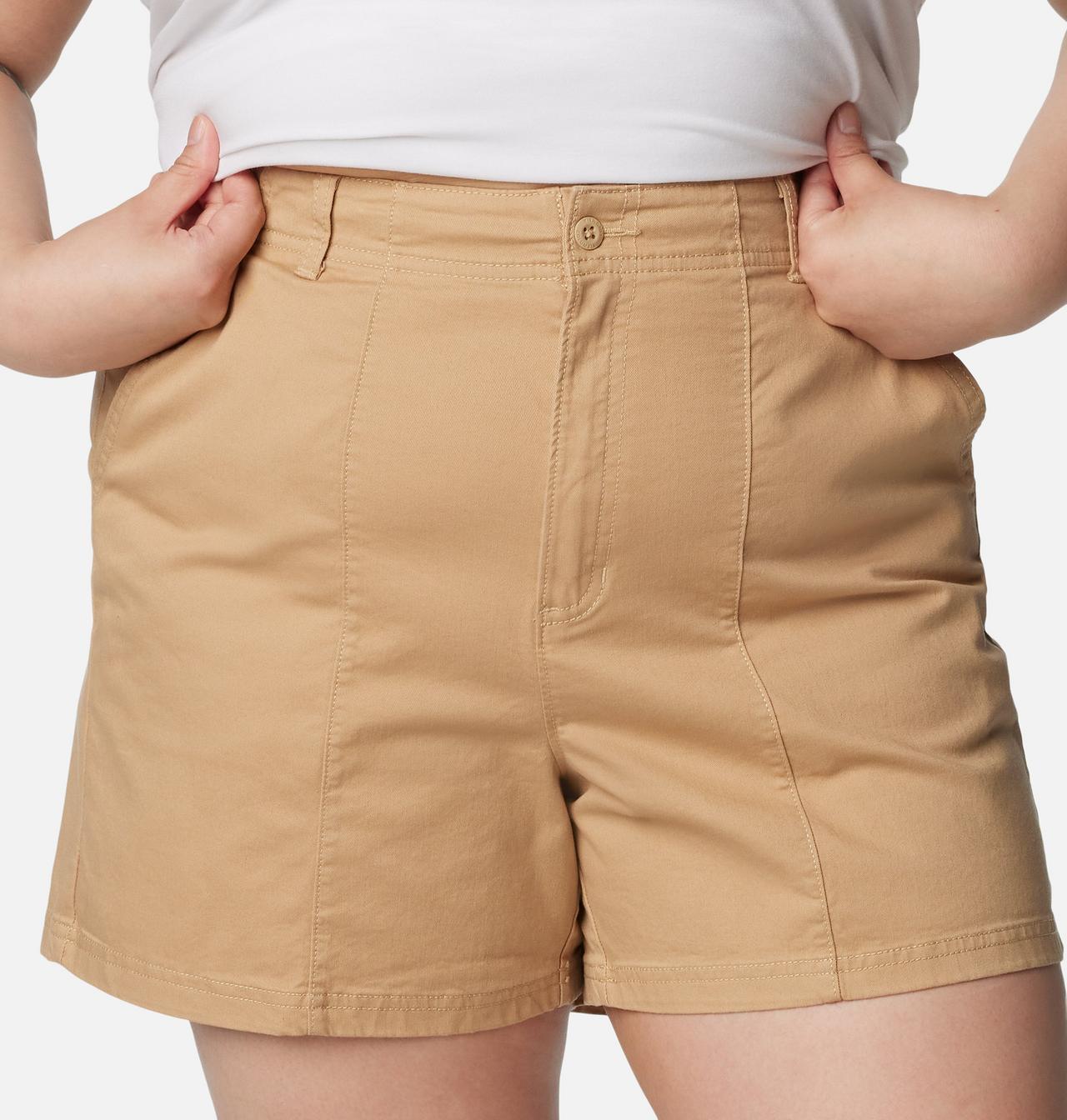 Women's Calico Basin™ Cotton Shorts - Plus Size 4