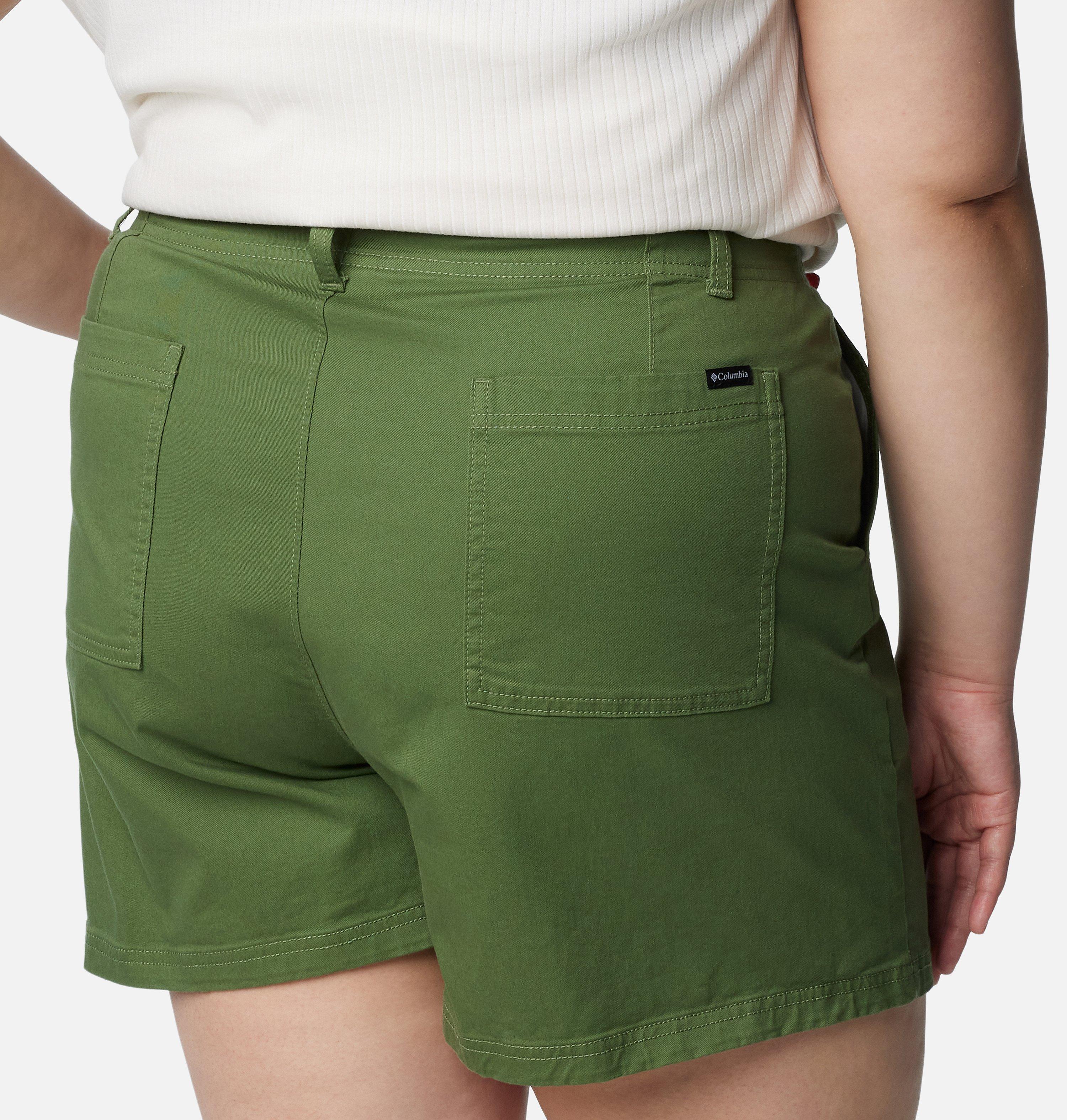 Women's Calico Basin Cotton Shorts - Plus Size 5