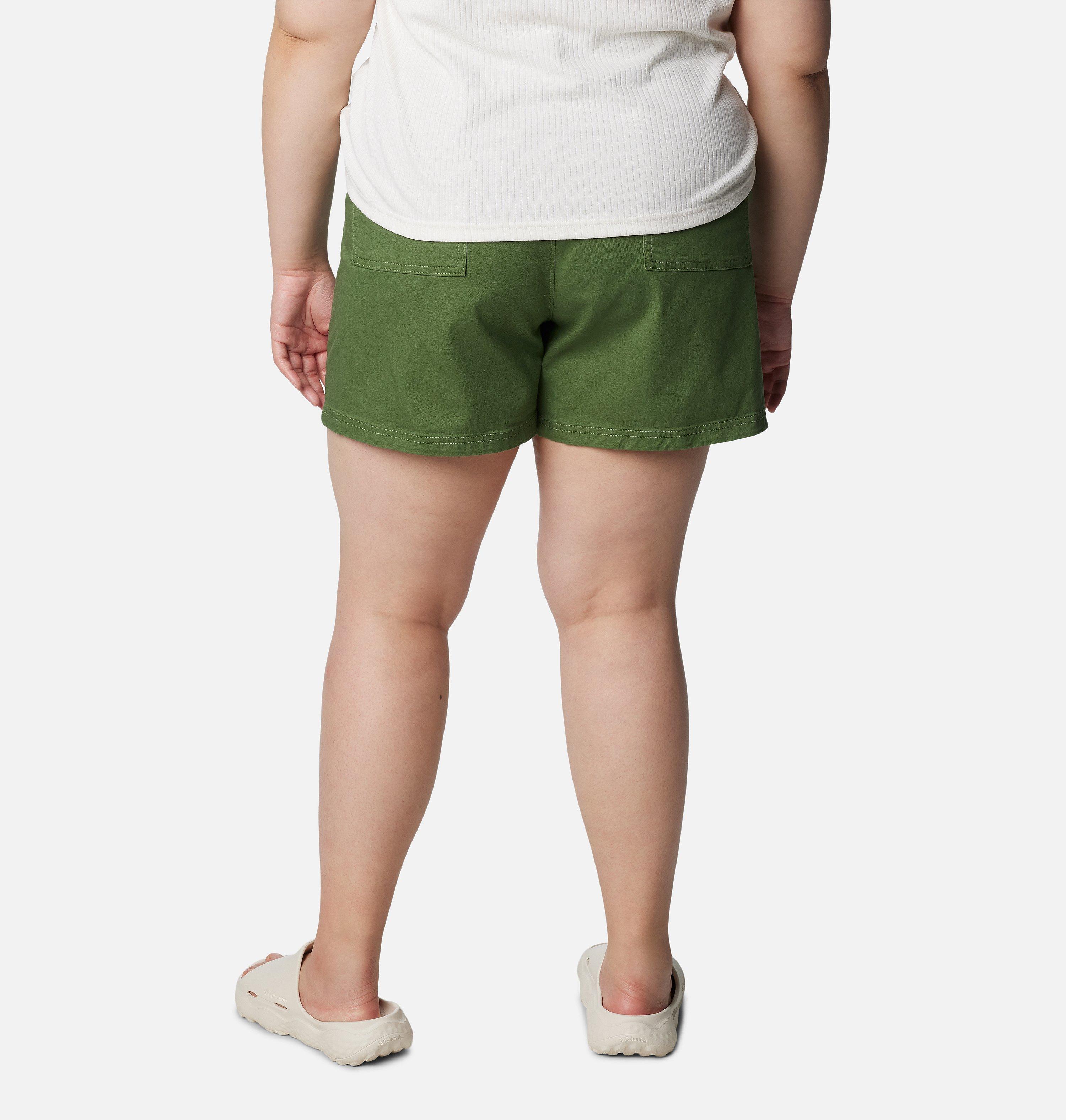 Women's Calico Basin Cotton Shorts - Plus Size 2