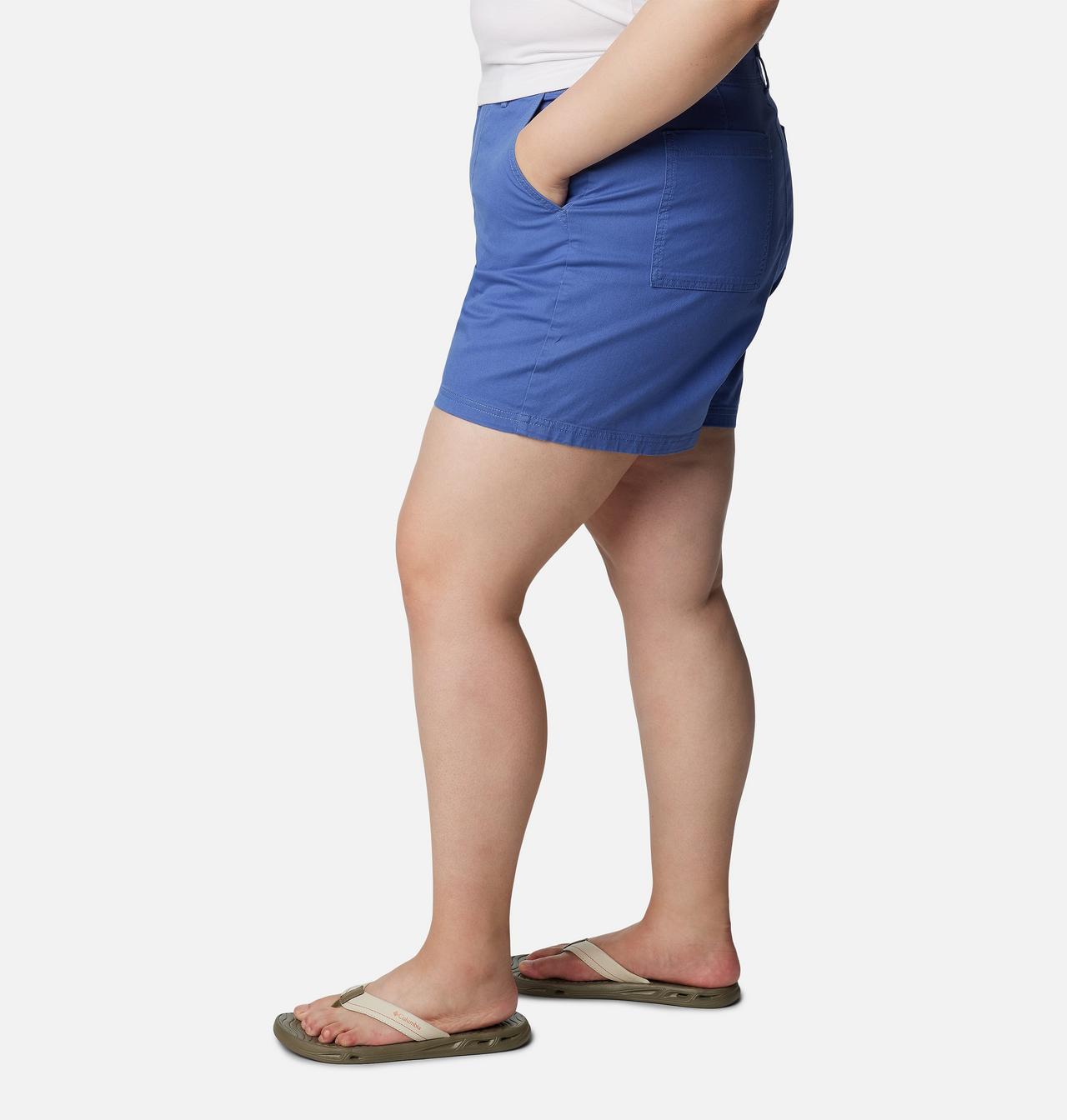 Women's Calico Basin™ Cotton Shorts - Plus Size | 593 | 22W | 5 3