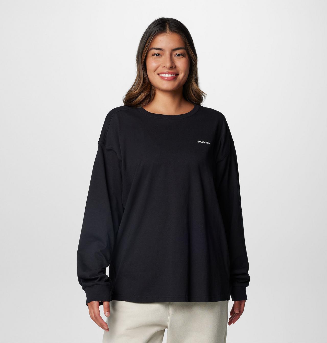 Women's North Cascades™ Branded Long Sleeve Crew | 011 | L 1