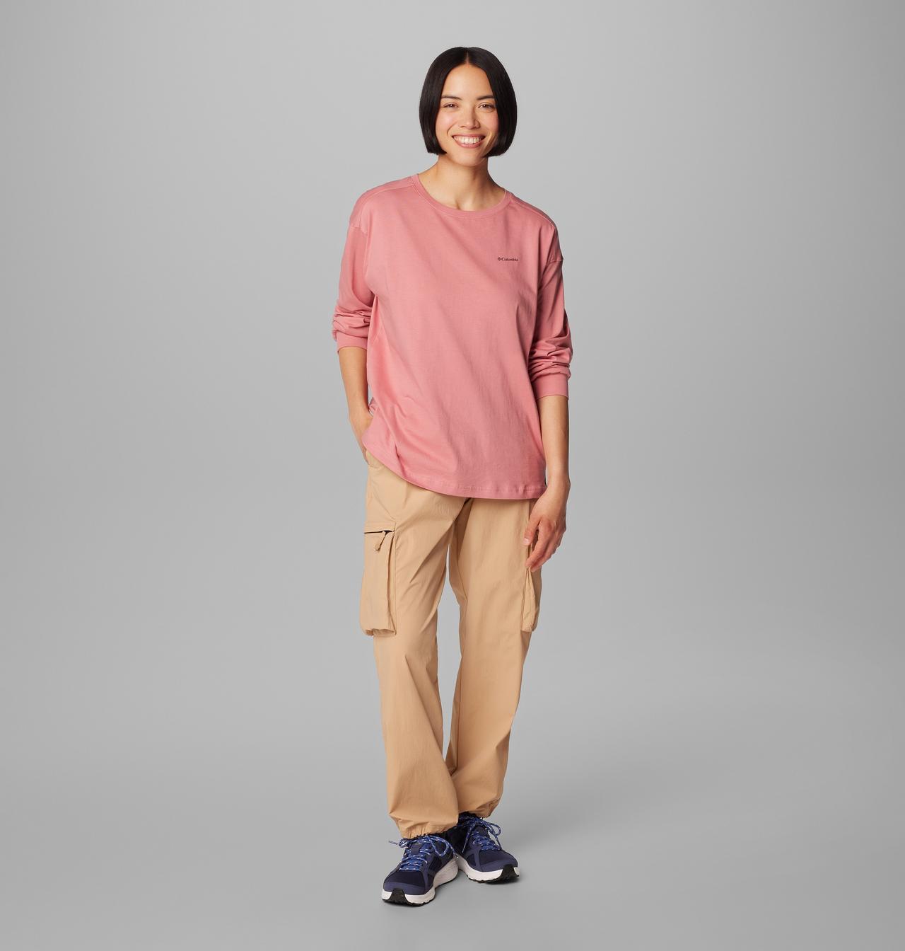Women's North Cascades™ Branded Long Sleeve Crew | 629 | M 3