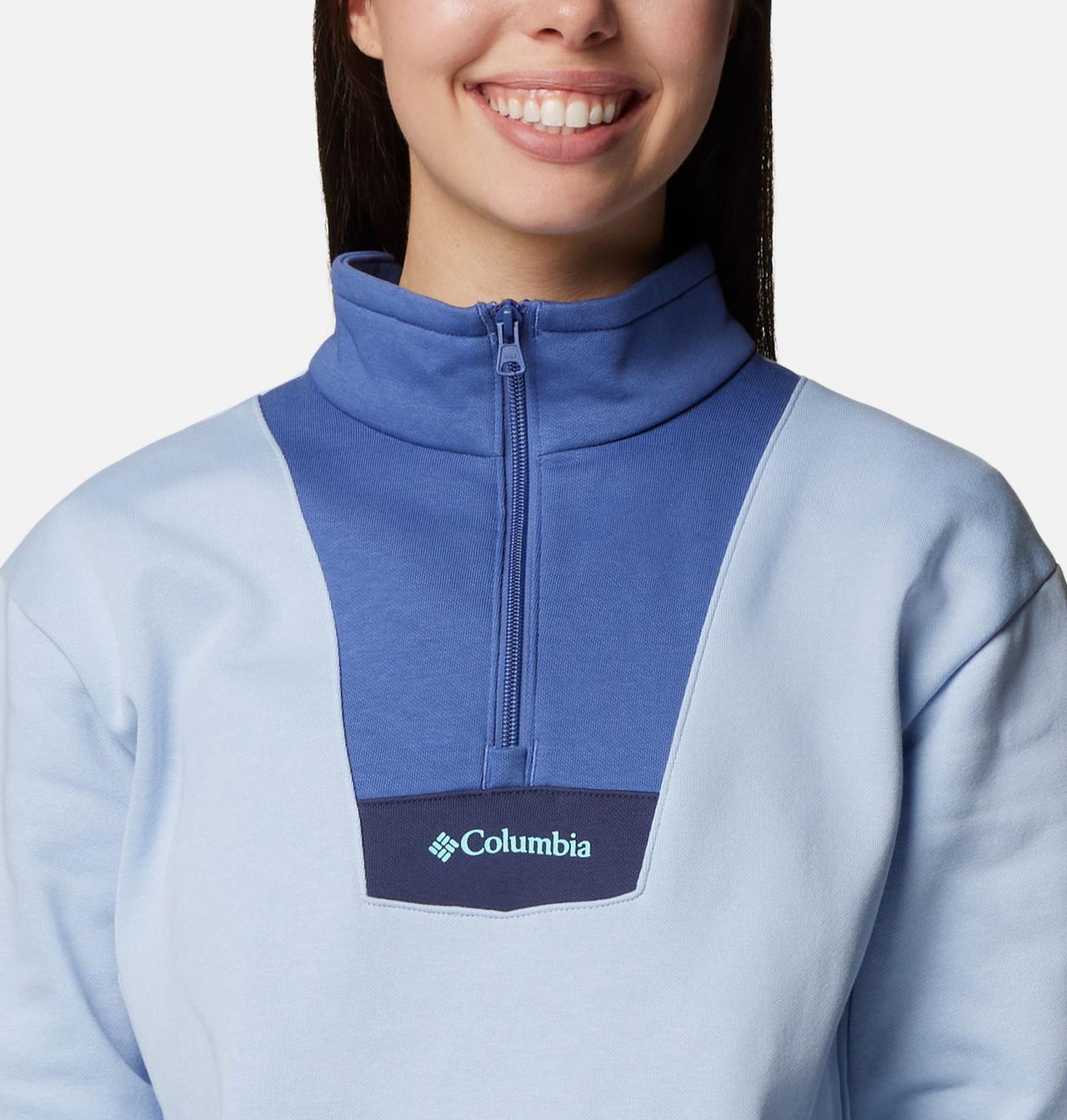 Women's Columbia Lodge™ Quarter Zip Pullover | 477 | L 4