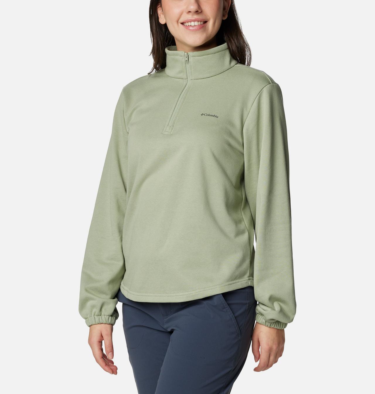 Women's Columbia Trek™ French Terry Half Zip Pullover 5