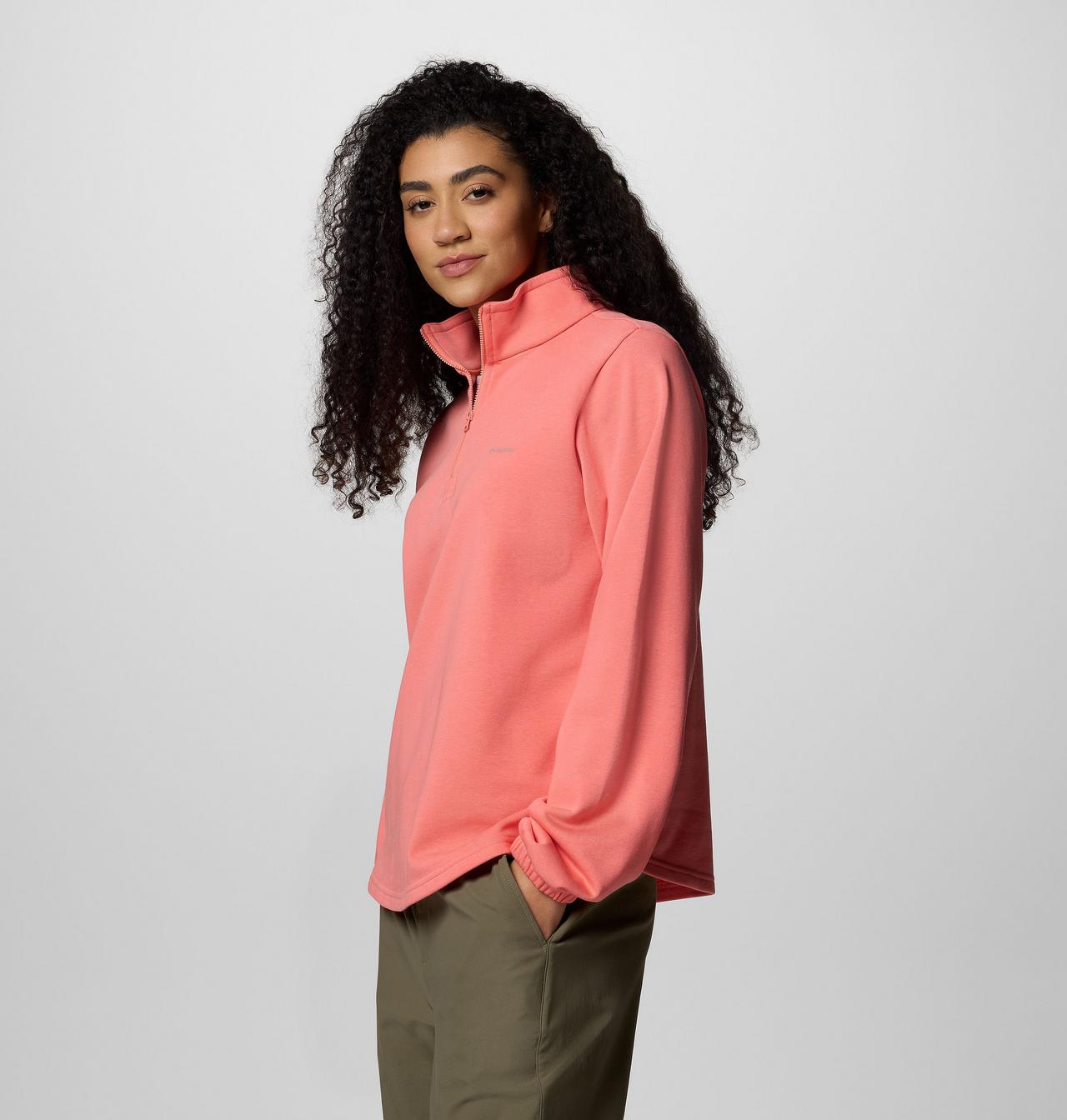 Women's Columbia Trek™ French Terry Half Zip Pullover 3