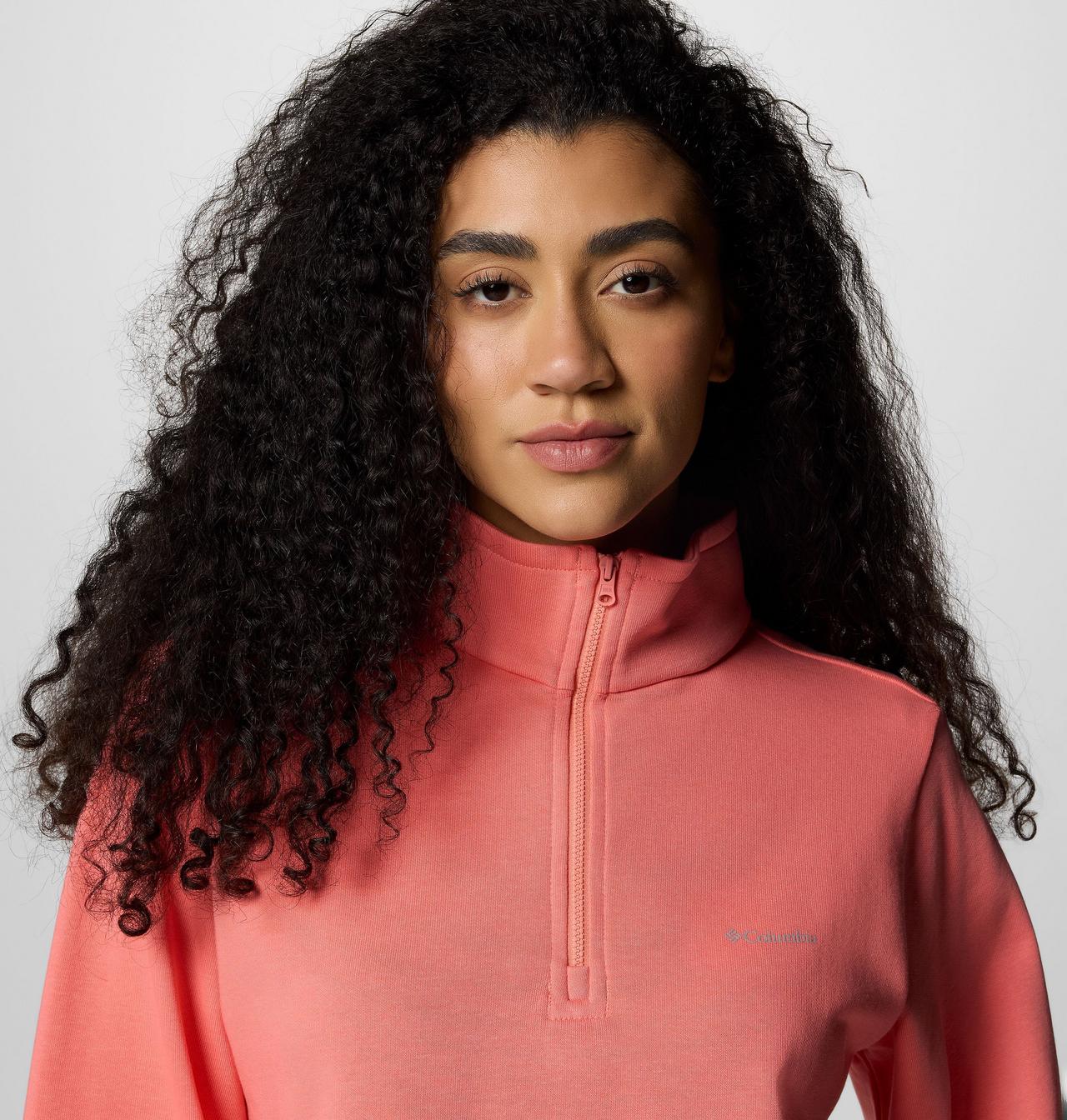 Women's Columbia Trek™ French Terry Half Zip Pullover 4