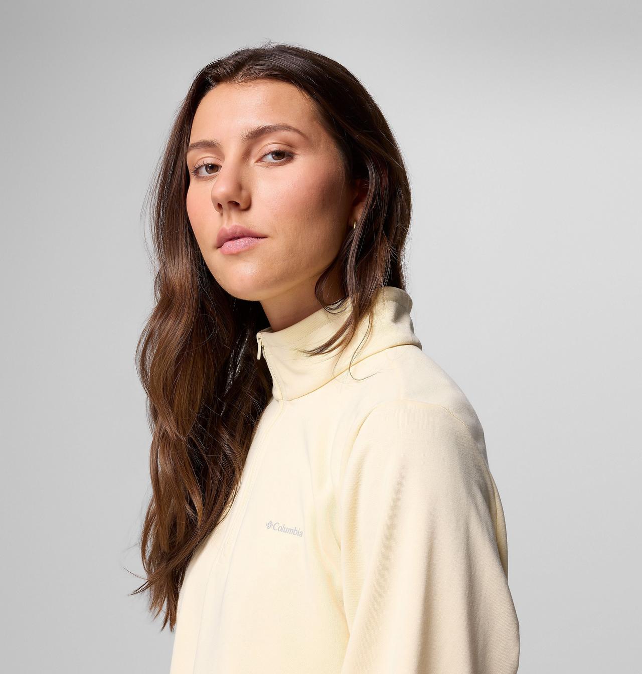 Women's Columbia Trek™ French Terry Half Zip Pullover | 758 | M 5