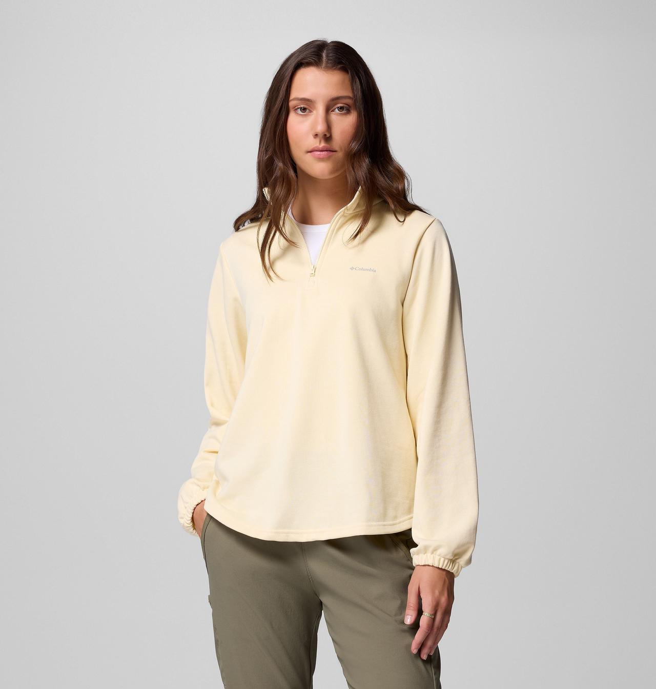 Women's Columbia Trek™ French Terry Half Zip Pullover | 758 | M 1
