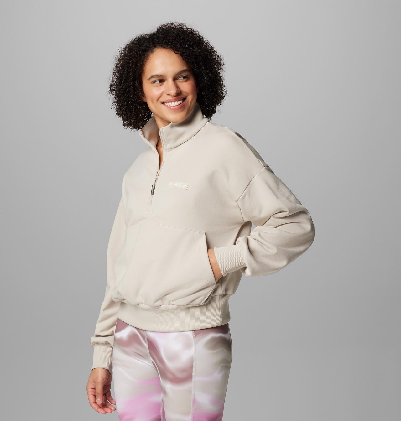 Women's Marble Canyon™ French Terry Quarter Zip Pullover | 278 | XL 4