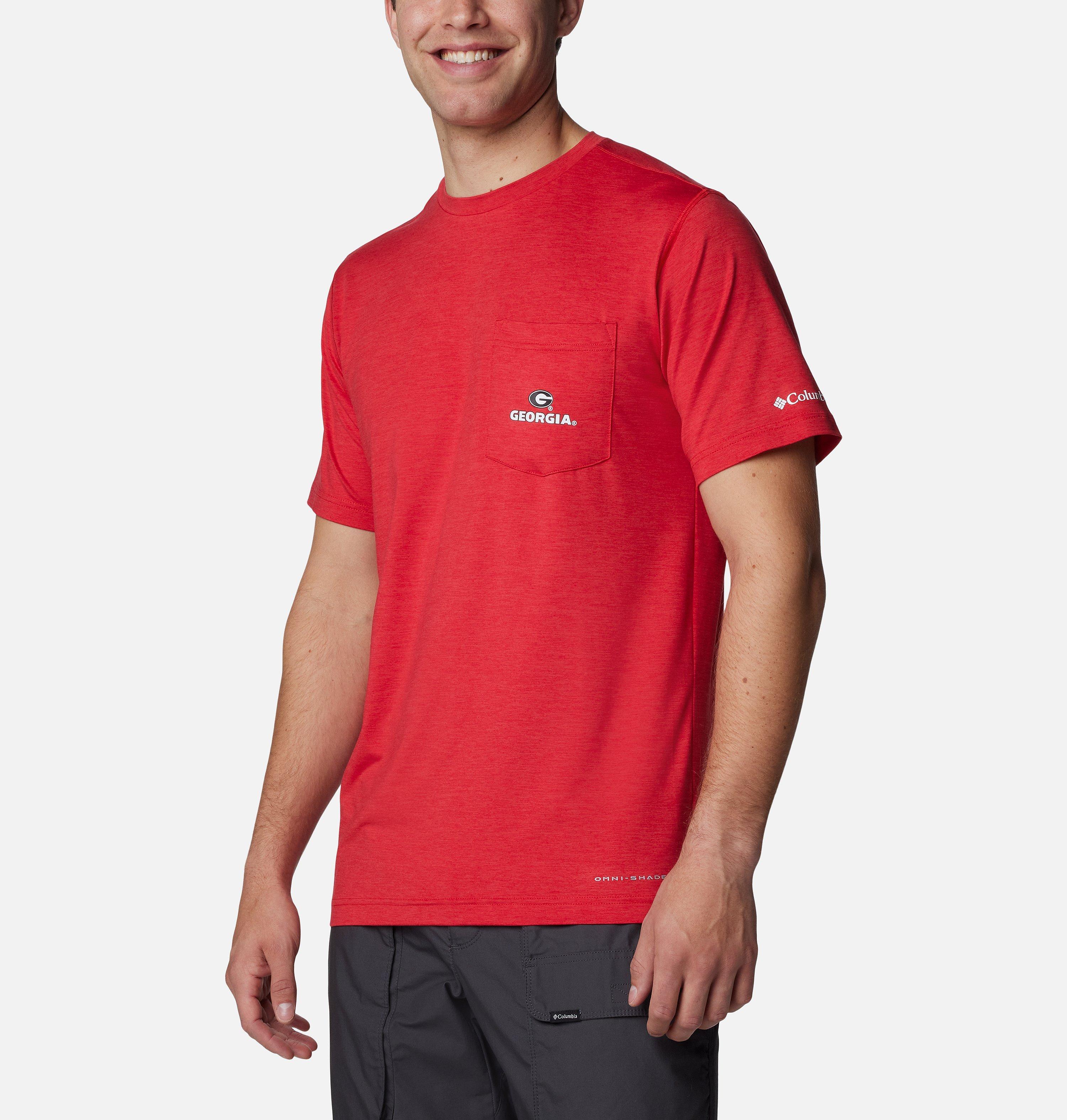 Men's Collegiate Tech Trail Short Sleeve Shirt - Georgia 5