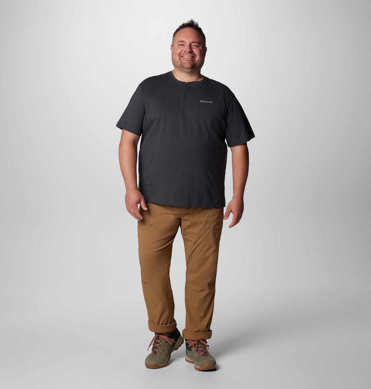 Henley à manches courtes Landroamer™ II pour homme – Tailles fortes 3