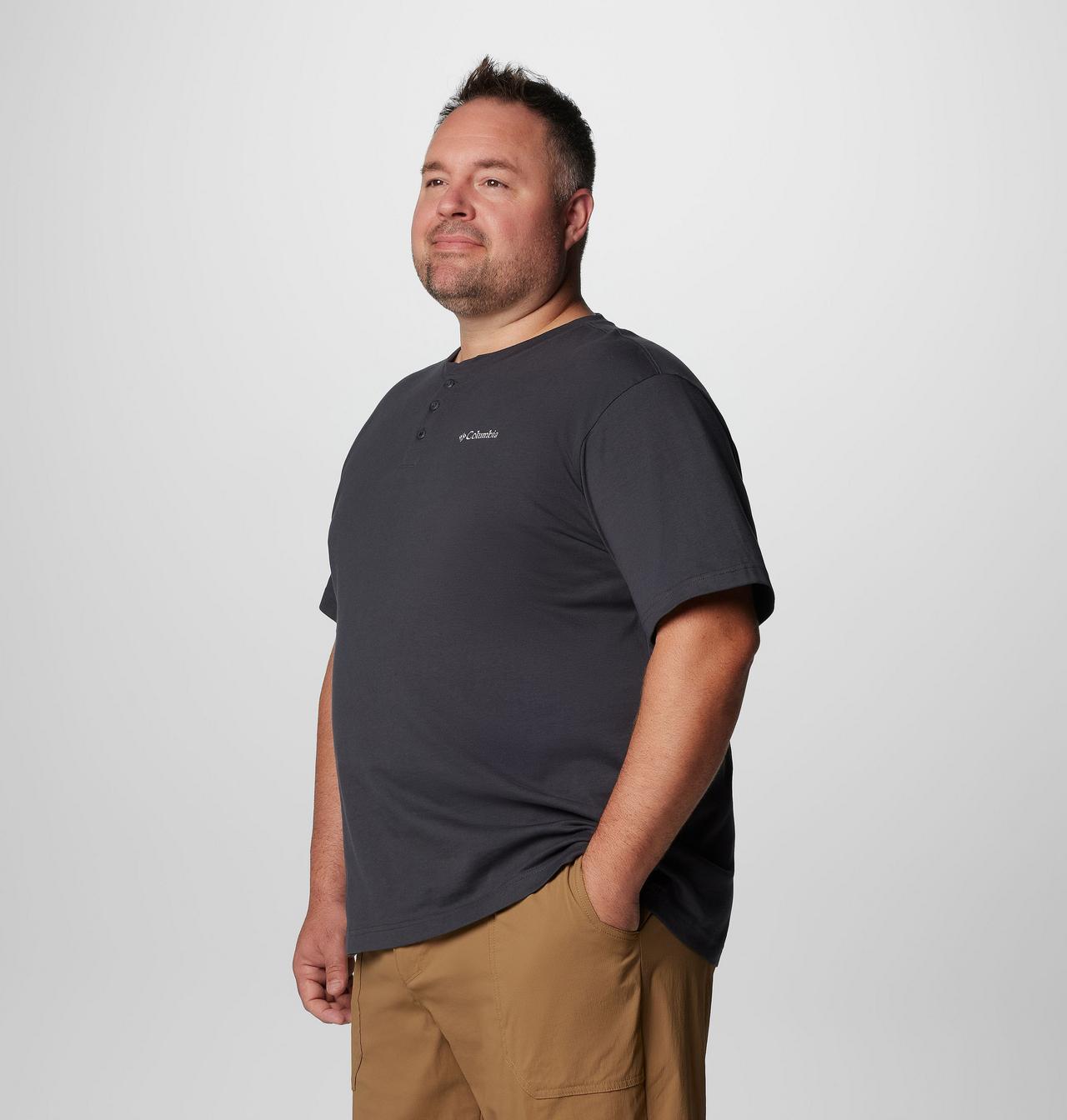 Henley à manches courtes Landroamer™ II pour homme – Tailles fortes 4