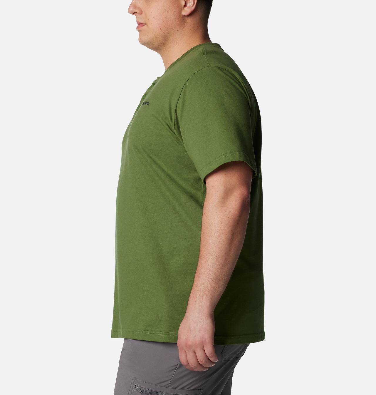 Henley à manches courtes Landroamer™ II pour homme – Tailles fortes 3