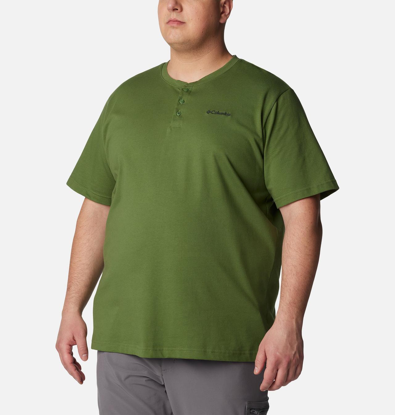 Henley à manches courtes Landroamer™ II pour homme – Tailles fortes 5