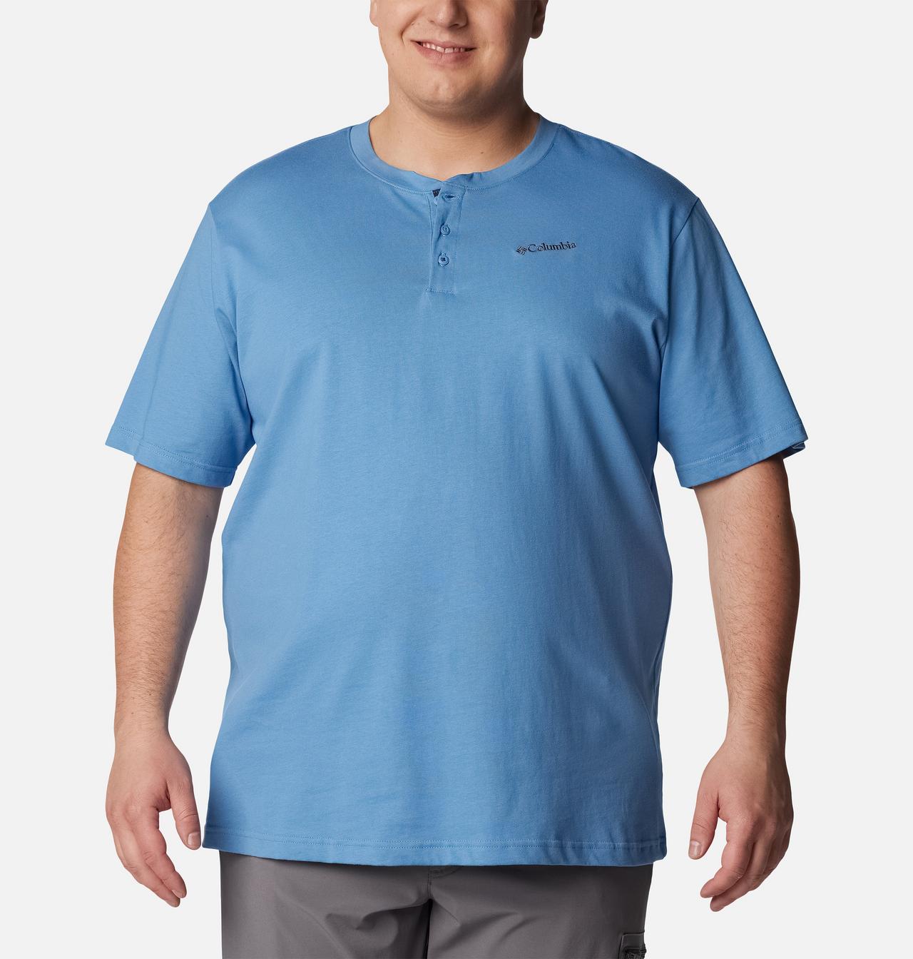 Henley à manches courtes Landroamer™ II pour homme – Tailles fortes 1