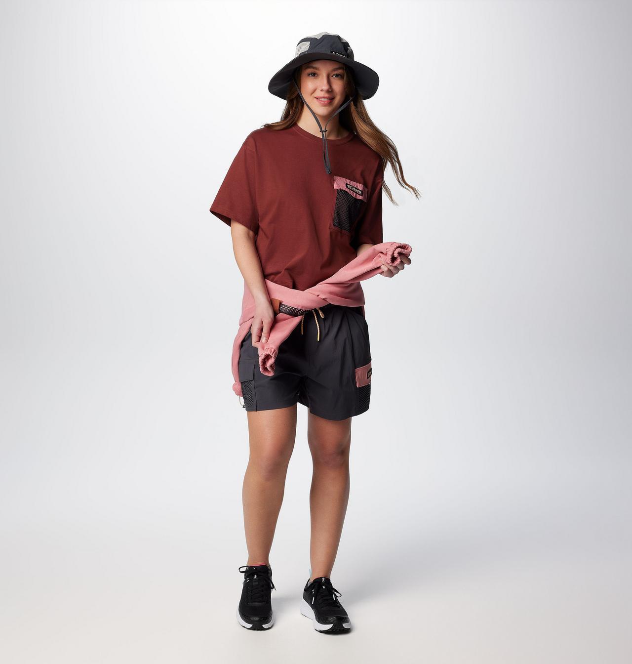 Women's Painted Peak™ Knit Short Sleeve Cropped Top 4