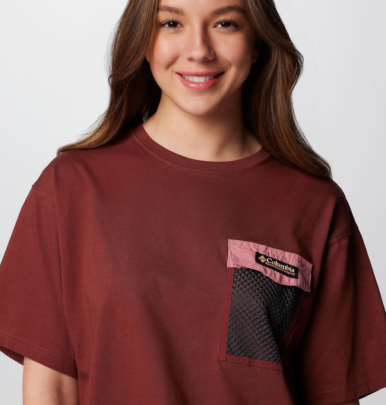 Women's Painted Peak™ Knit Short Sleeve Cropped Top 6