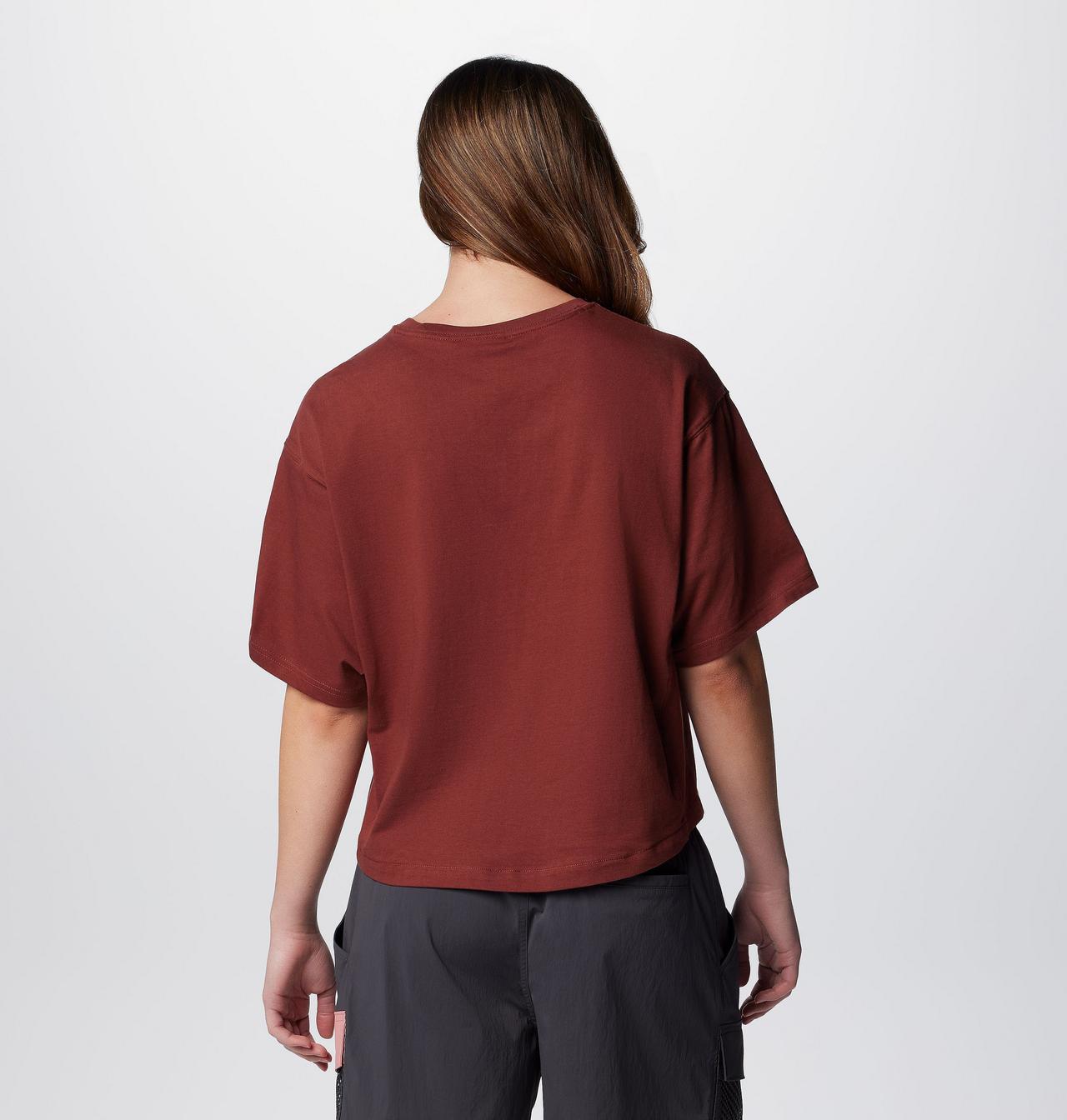 Women's Painted Peak™ Knit Short Sleeve Cropped Top 3