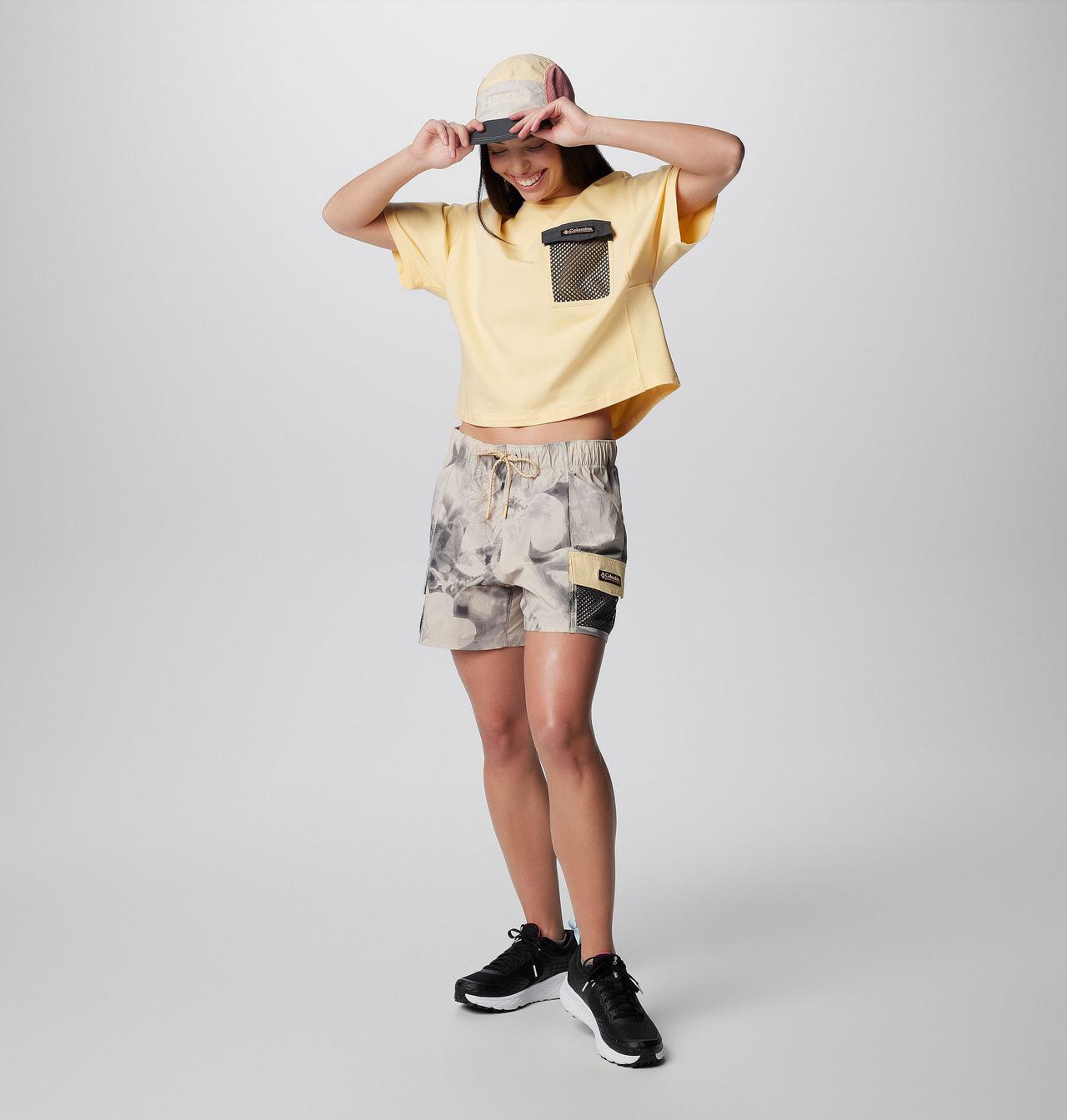 Women's Painted Peak™ Knit Short Sleeve Cropped Top 4