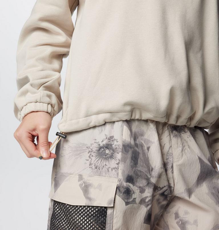 Women's Painted Peak Half Zip Fleece, Color: Dark Stone, Sunkissed, image 7