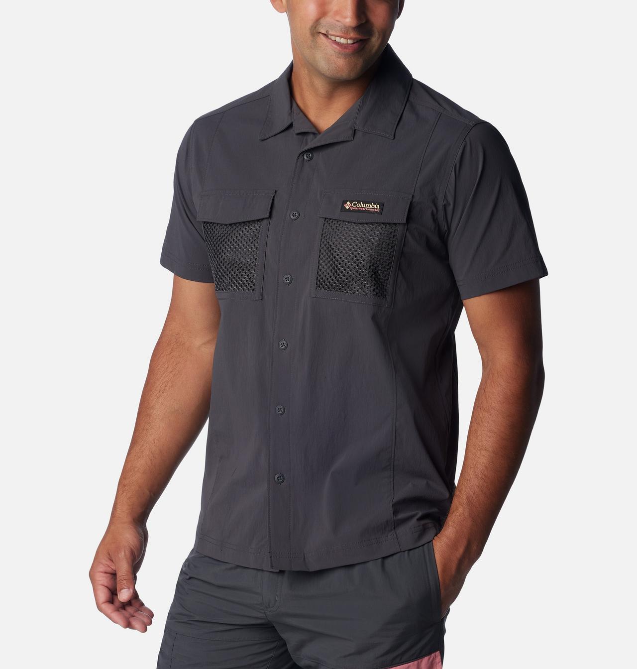 Men's Painted Peak™ Woven Short Sleeve Top 5