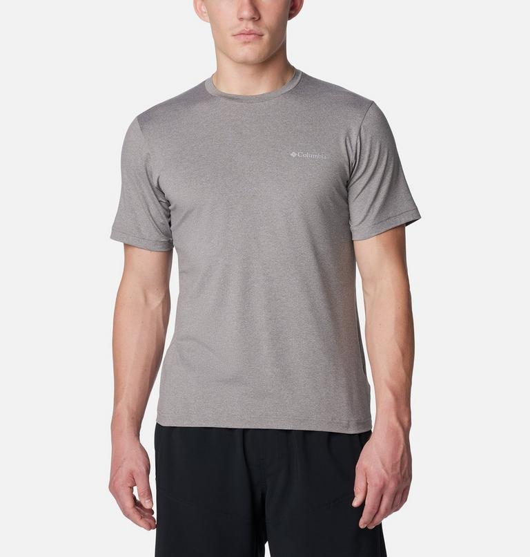 Men's Tech Trail II Technical T-Shirt, Color: Boulder Heather, image 1