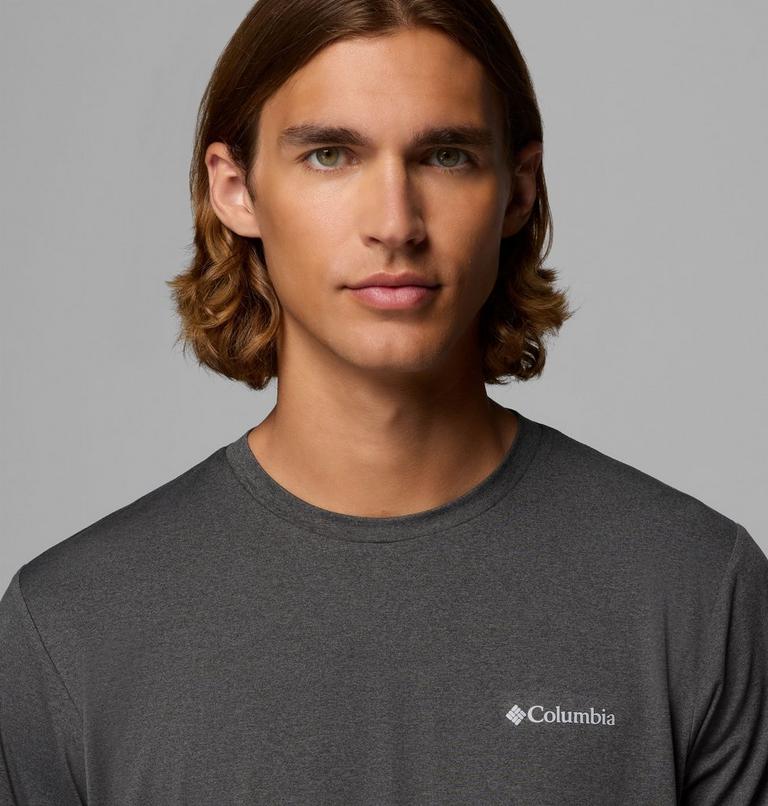 Camiseta técnica Tech Trail II para hombre, Color: Shark Heather, image 4