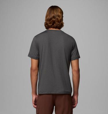 Men's Tech Trail II Technical T-Shirt, Color: Shark Heather, image 2