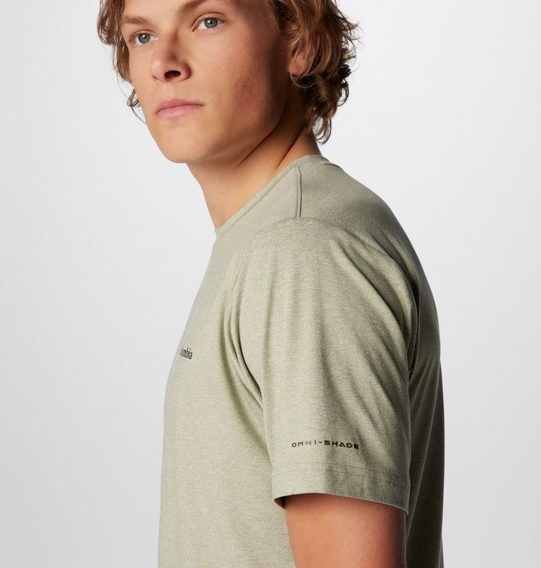 Men's Tech Trail II Technical T-Shirt, Color: Safari Heather, image 6