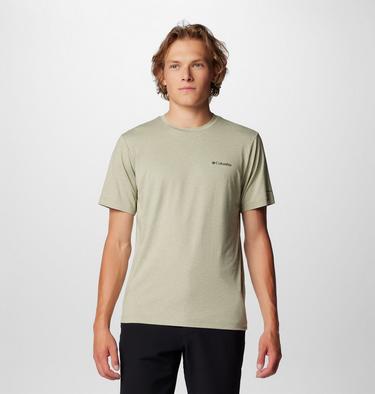 Men's Tech Trail II Technical T-Shirt, Color: Safari Heather, image 5