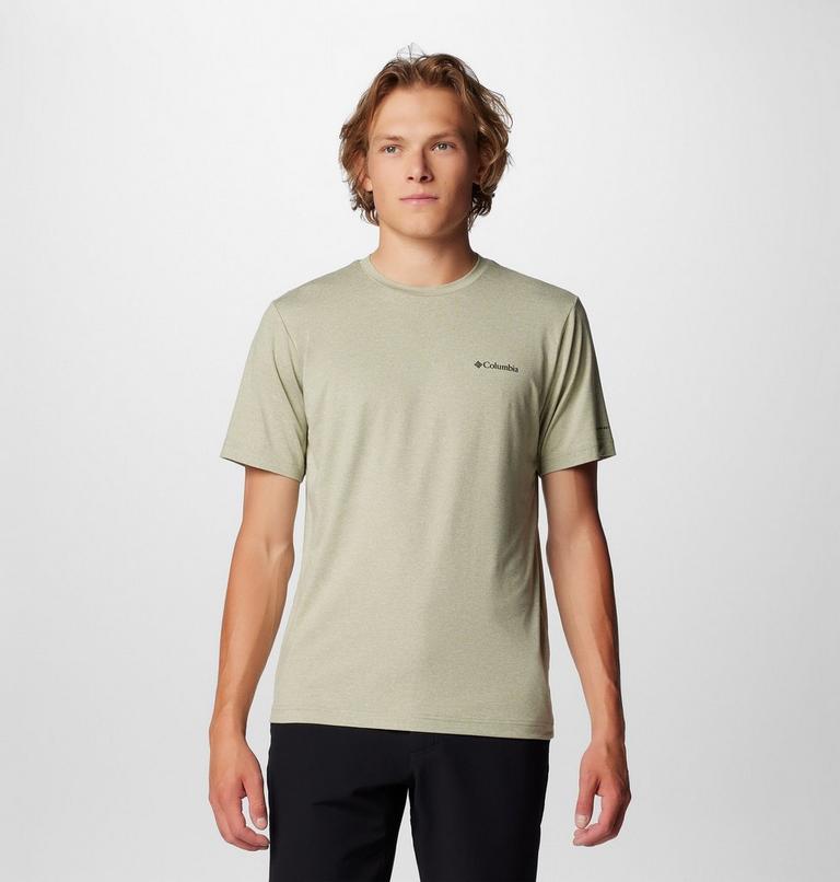 Men's Tech Trail II Technical T-Shirt, Color: Safari Heather, image 1