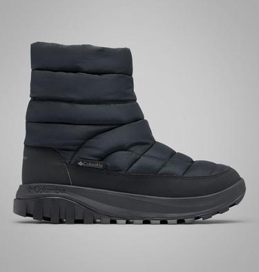 Women's Snowtrot Mid Boot, Color: Black, Titanium II, image 3
