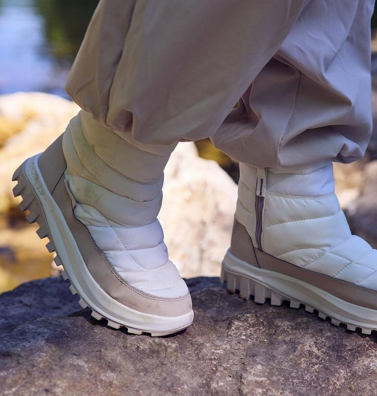 Women's Snowtrot Waterproof Winter Boot, Color: Sea Salt, Fig, image 13