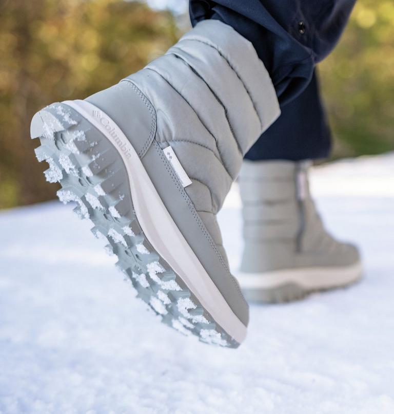 Women's Snowtrot Waterproof Winter Boot, Color: Grey Green, Dark Stone, image 11