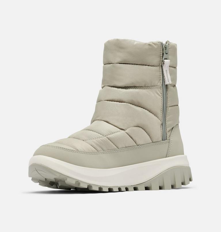 Women's Snowtrot Waterproof Winter Boot, Color: Grey Green, Dark Stone, image 7