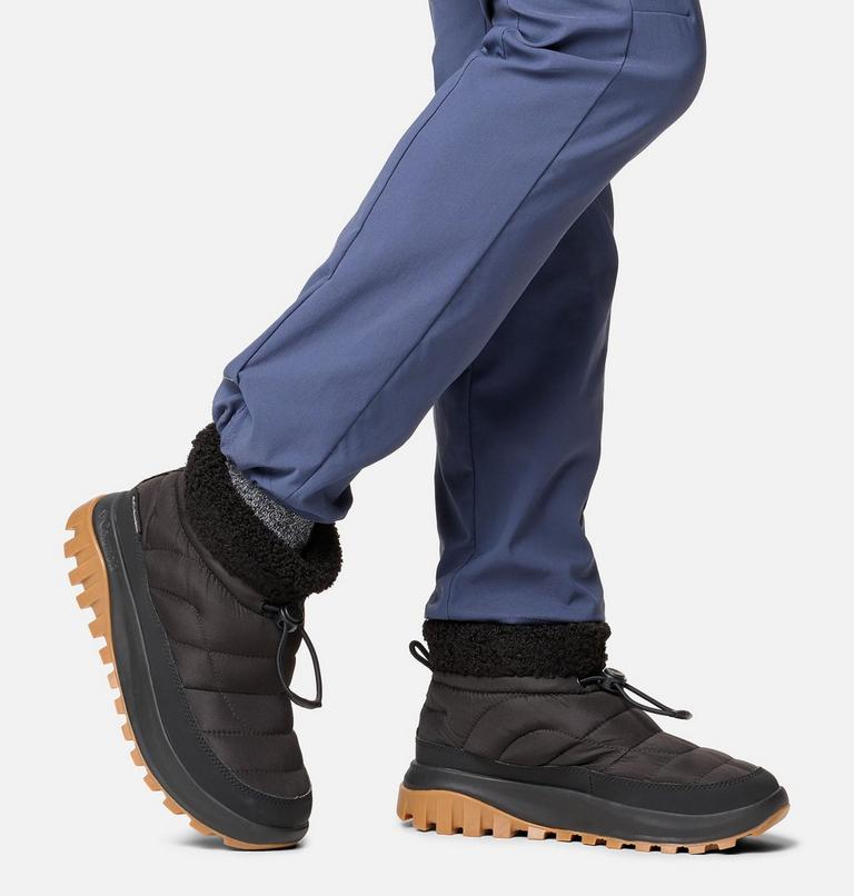 Women's Snowtrot Shorty Winter Boot, Color: Black, Sea Salt, image 10