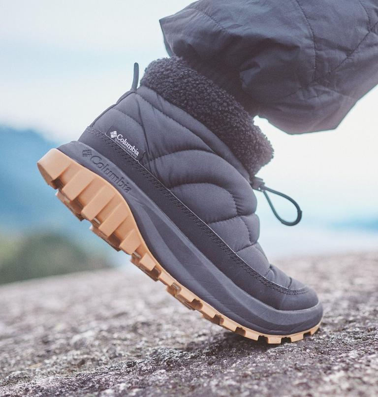 Women's Snowtrot Shorty Winter Boot, Color: Black, Sea Salt, image 11