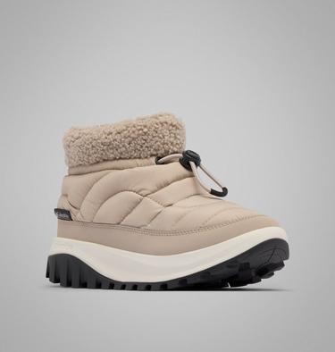 Stivaletti invernali Snowtrot Shorty da donna, Color: Soft Taupe, Shark, image 3