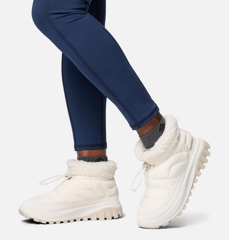Women's Snowtrot Shorty Winter Boot, Color: Sea Salt, Fig, image 10