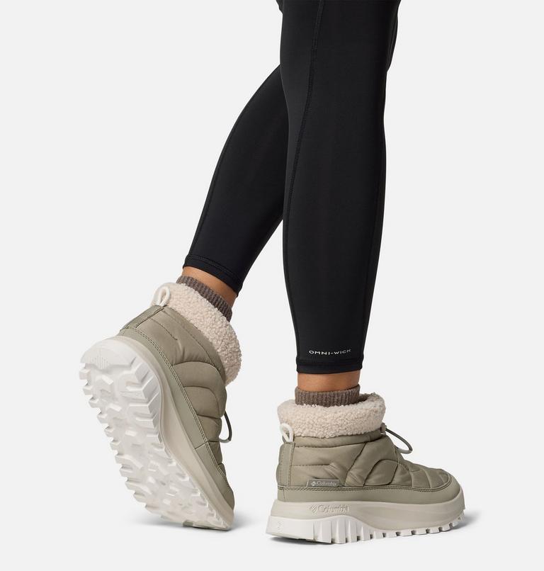 Women's Snowtrot Shorty Winter Boot, Color: Grey Green, Dark Stone, image 10