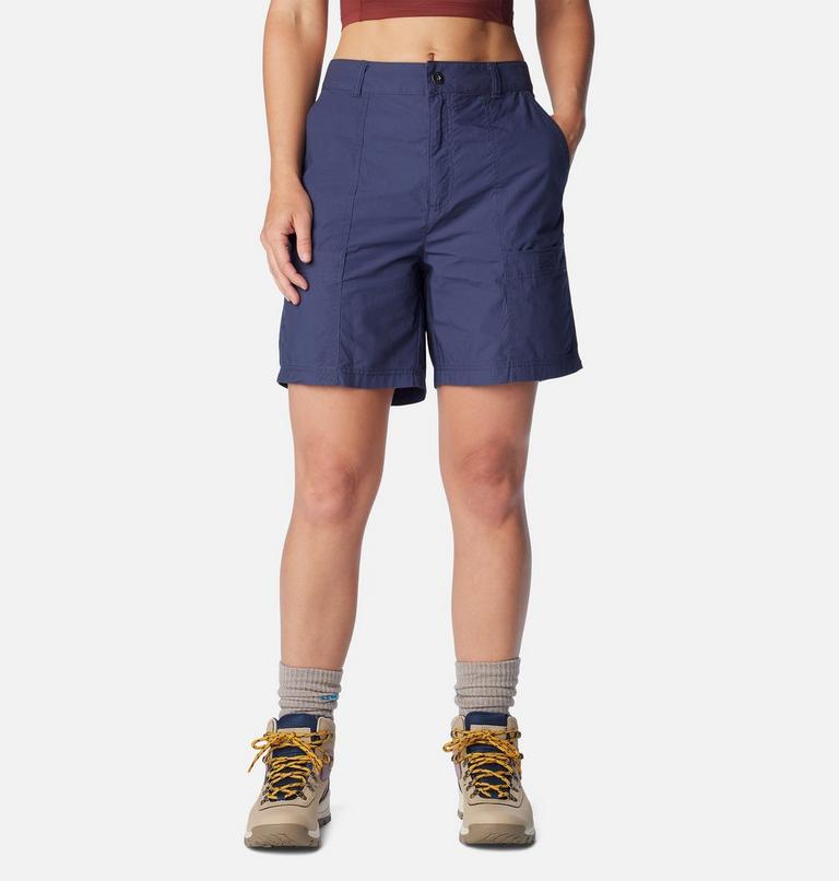Women's Holly Hideaway Washed Out Bermuda Shorts, Color: Nocturnal, image 1