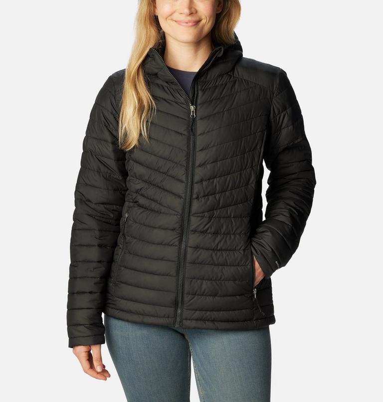 Chaqueta con capucha y aislamiento Slope Edge para mujer, Color: Black, image 1