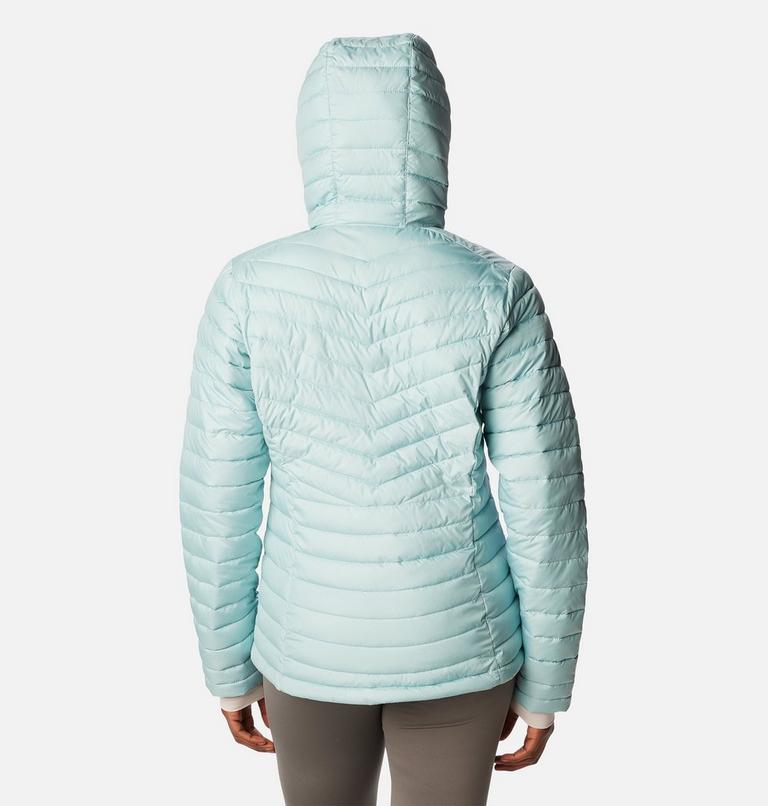 W Slope Edge Hooded Jacket | 321 | XXL, Color: Aqua Haze, image 2