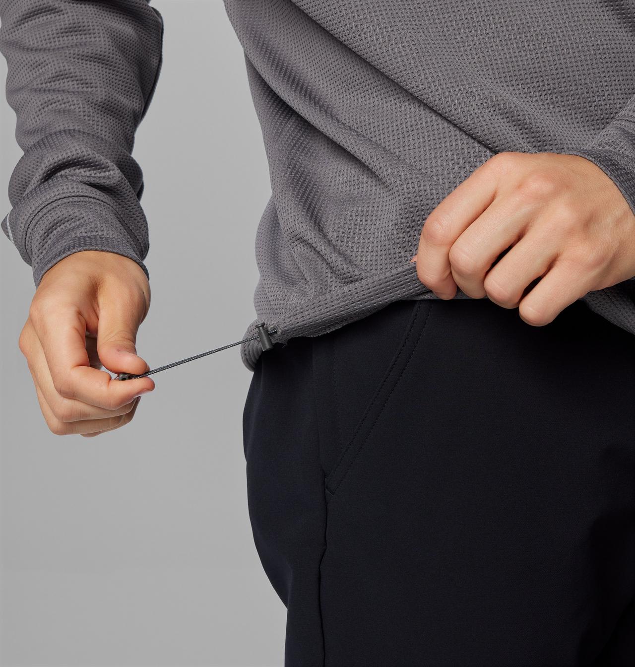 Men's Black Mesa™ Waffle Knit Hoodie 9