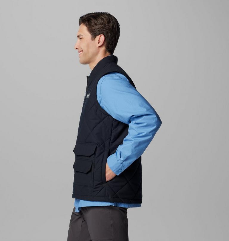 Men's Rad Padded Vest, Color: Black, image 4