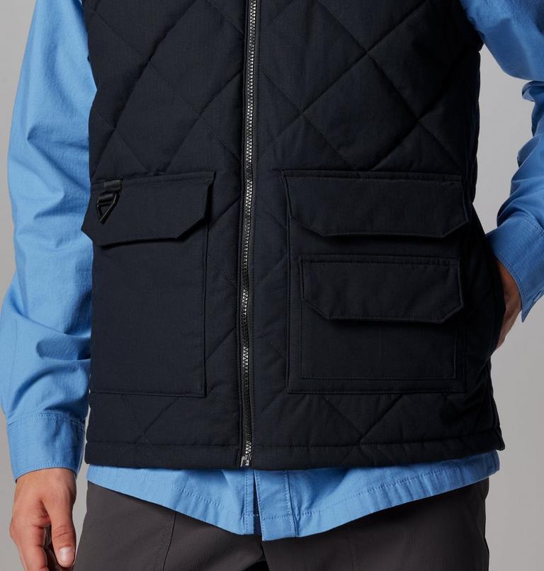 Men's Rad Padded Vest, Color: Black, image 6