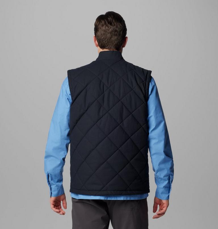 Men's Rad Padded Vest, Color: Black, image 2
